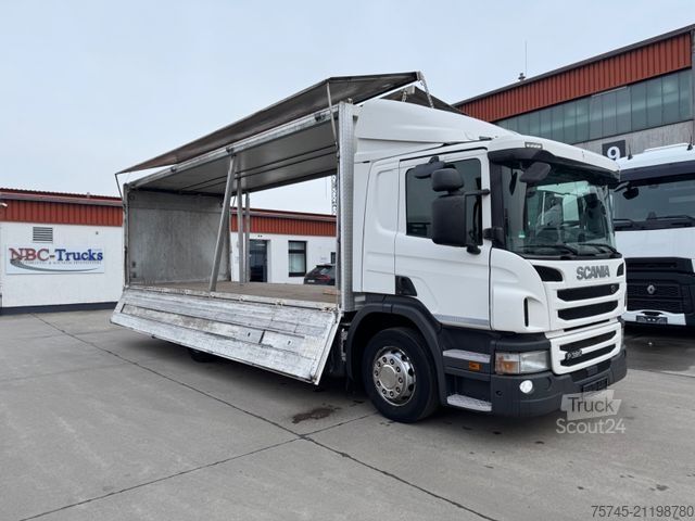 Autocarro per bevande SCANIA P 320 * GETRÄNKEWAGEN * LBW 2 TON * GEPFLEGT*TÜV