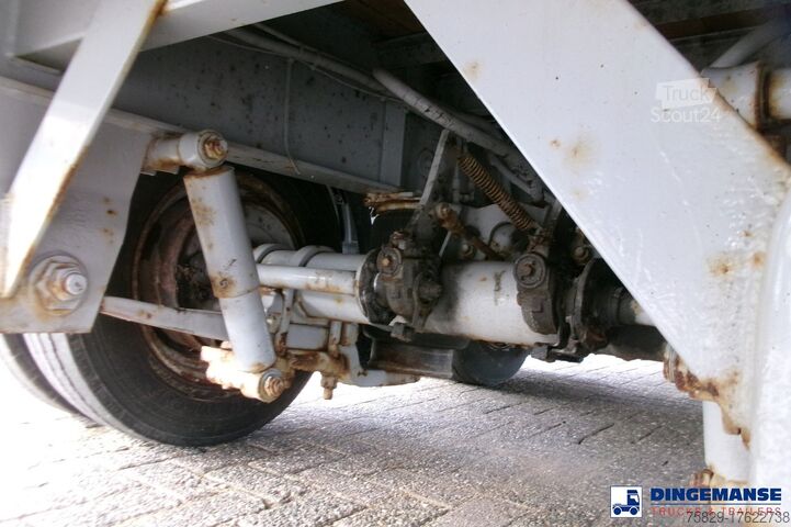 Plattformanhänger King 2-axle platform drawbar trailer 14t + ramps