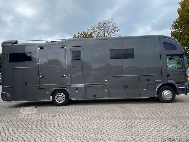 Cattle truck MAN 18-2900  5 Pferde Pop-Out  NUR 18.800KM