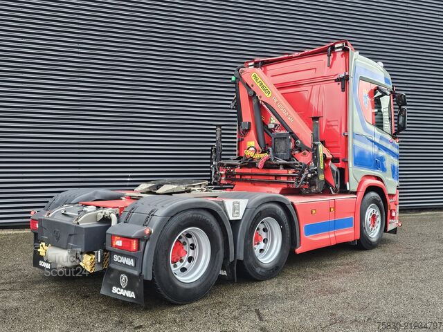 Standaard-SZM Scania R500 6x4 / PALFINGER CRANE / KRAN / RETARDER
