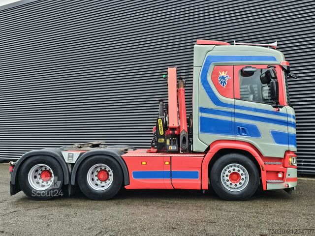 Standaard-SZM Scania R500 6x4 / PALFINGER CRANE / KRAN / RETARDER