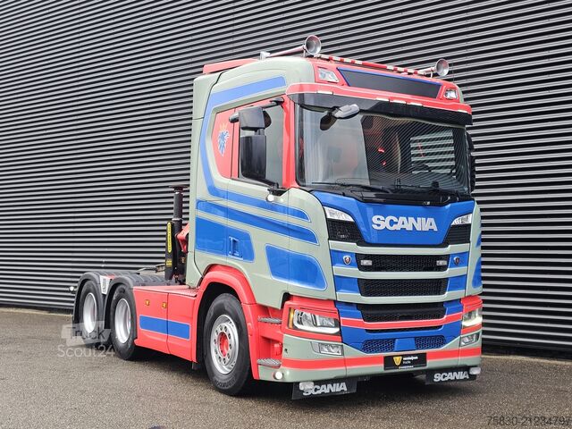 Standaard-SZM Scania R500 6x4 / PALFINGER CRANE / KRAN / RETARDER