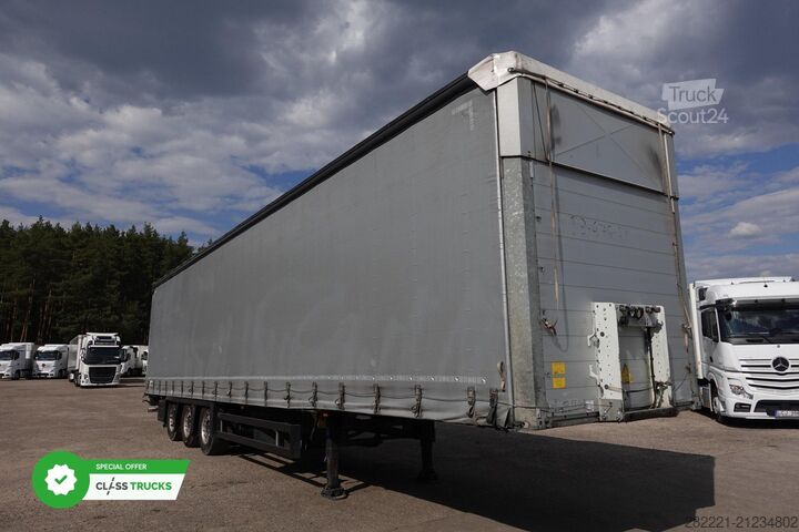 ανοιχτό ημιρυμουλκούμενο με μουσαμά SCHMITZ CARGOBULL SCS24/L Varios