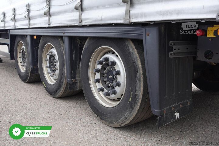 ανοιχτό ημιρυμουλκούμενο με μουσαμά SCHMITZ CARGOBULL SCS24/L Varios