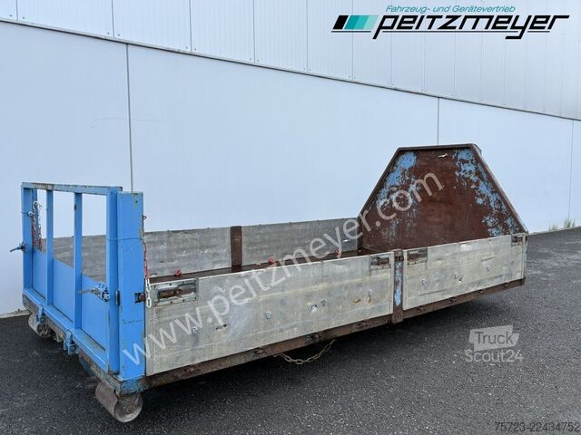 Cassone scarrabile  Abrollcontainer m. Seitenklappen