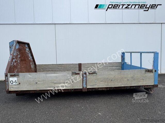 Cassone scarrabile  Abrollcontainer m. Seitenklappen
