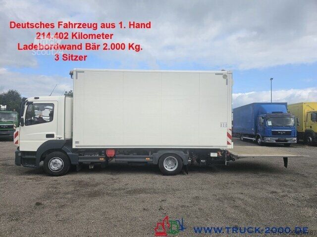 Kutu kamyonu Mercedes-Benz Atego 918 Klima 3 Sitze LBW BÄR 2.000 Kg 214TKM