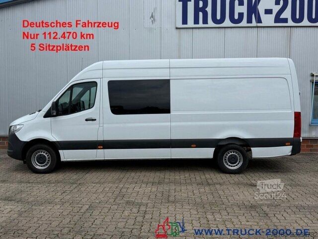 Панелен ван Mercedes-Benz Sprinter 317 Automatik Mixto 5Sitze Hoch & Lang