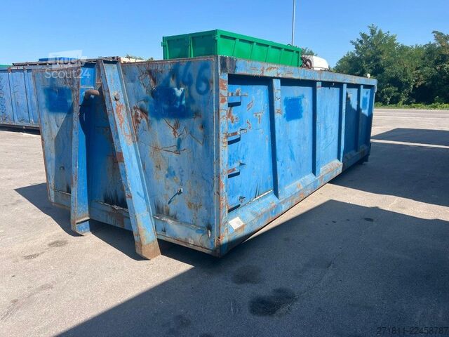 Контейнер с крюковым захватом  CONTAINER SCARRABILE USATO A CIELO APERTO