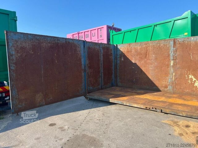 Контейнер с крюковым захватом  CONTAINER SCARRABILE USATO A CIELO APERTO