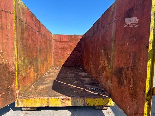 Контейнер с крюковым захватом  CONTAINER SCARRABILE USATO A CIELO APERTO