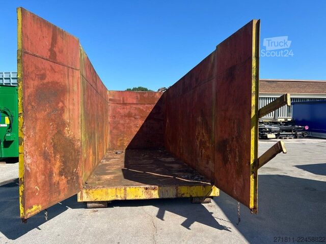 Контейнер с крюковым захватом  CONTAINER SCARRABILE USATO A CIELO APERTO