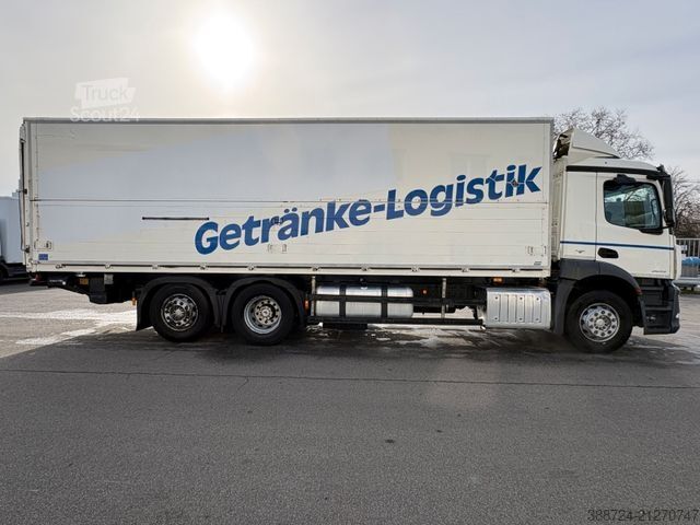 Kühlkoffer-LKW MERCEDES-BENZ Antos2543*E6a*GetränkeZertifikat*Klima*Lenk+Lift