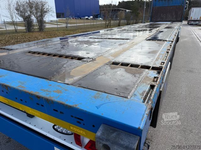 Semiremorcă cu platformă de lucru KÖGEL S24 Plateau/Standard/Luft-Lift/Steckrungen