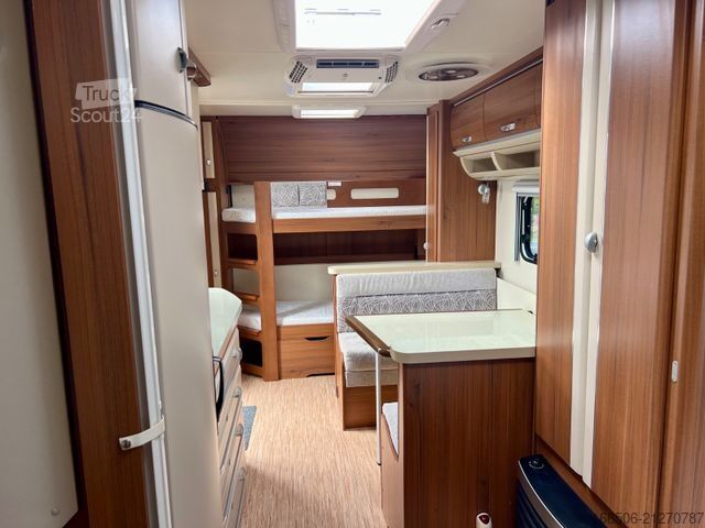 Asuntovaunu HOBBY 540 Kmfe Premium Etagen Klima Mover