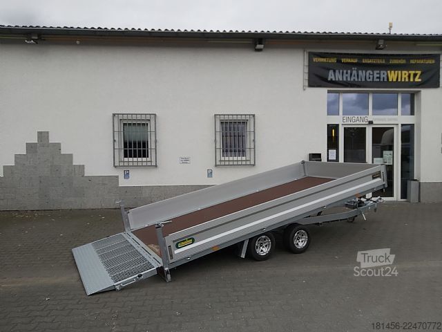مقطورة المعدات الثقيلة Unsinn ankippbarer Multi Transporter PKL 3042