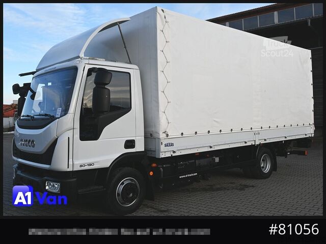 Customized van IVECO Eurocargo 80E19 Pritsche Plane, LBW, Luftfederung