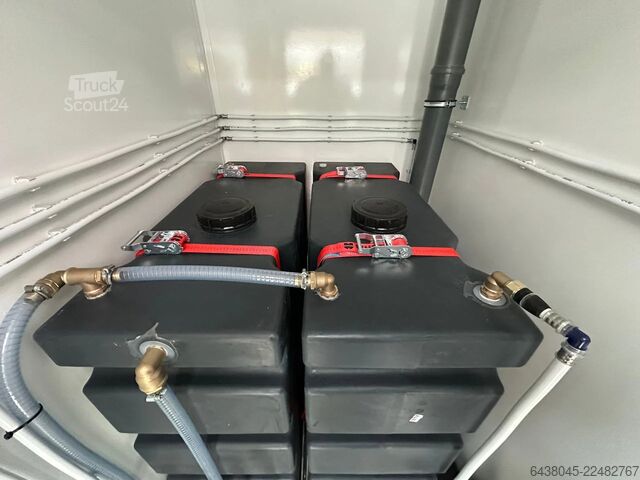 Contenedor de baño Global Fliegenschmidt Toiletwagen GL4200 212 Vacuüm NIEUW uit voorraa...