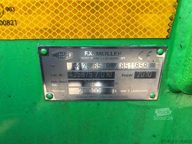 Camión portacontenedores de gancho DAF DAF CF85 SCARRABILE 6X2