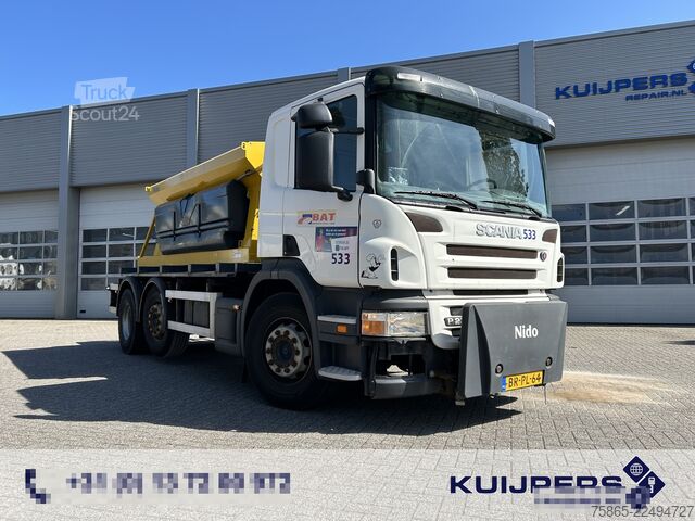 Krovimo platforma Scania P 230 Euro 3 / Nido Salt Spreader - Salz Streue...