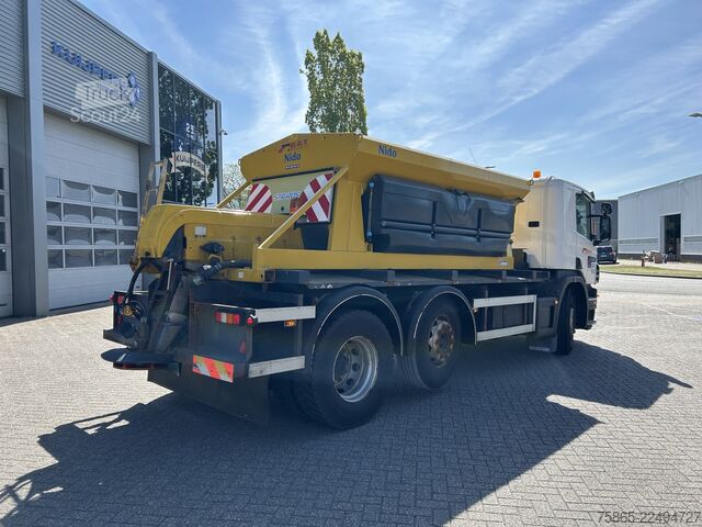 Krovimo platforma Scania P 230 Euro 3 / Nido Salt Spreader - Salz Streue...