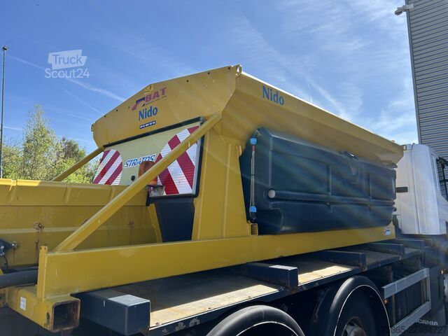 Krovimo platforma Scania P 230 Euro 3 / Nido Salt Spreader - Salz Streue...