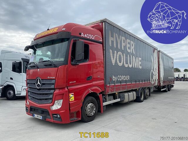 Prelata glisantă Mercedes-Benz Actros 2648