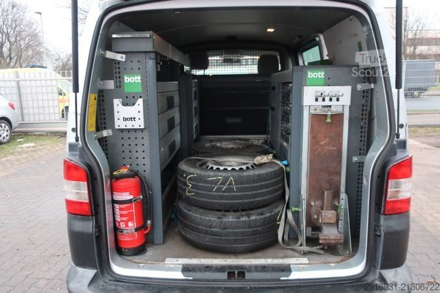 Ploščati dostavnik VOLKSWAGEN T5 Transporter Kasten-Kombi / Klima/ AHK/ FN:187