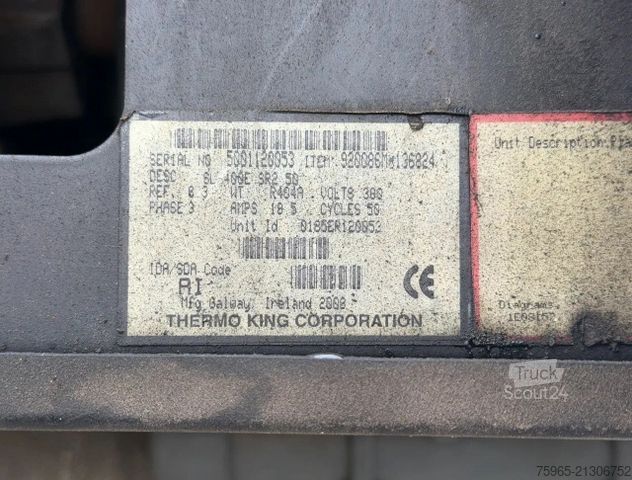 Reefer semitrailer SCHMITZ CARGOBULL SKO 24 THERMO KING SL 400-e FLOWERWIDE HOLLAND-T