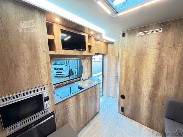 Prevoznik živine MERCEDES-BENZ FUSO 8 180  TT-S 1-3 Pferde Pop-Out, Neufahrzeug