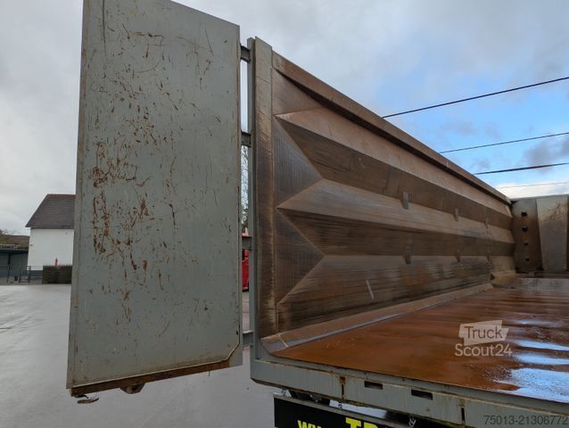 Semirremolque volquete STAS HardoX Stahl 86 m³, Liftachse, ALCOA, MIETEN?