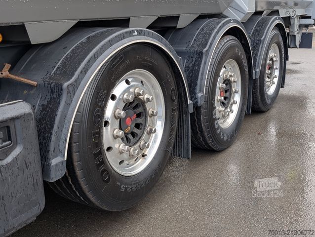 Semirremolque volquete STAS HardoX Stahl 86 m³, Liftachse, ALCOA, MIETEN?
