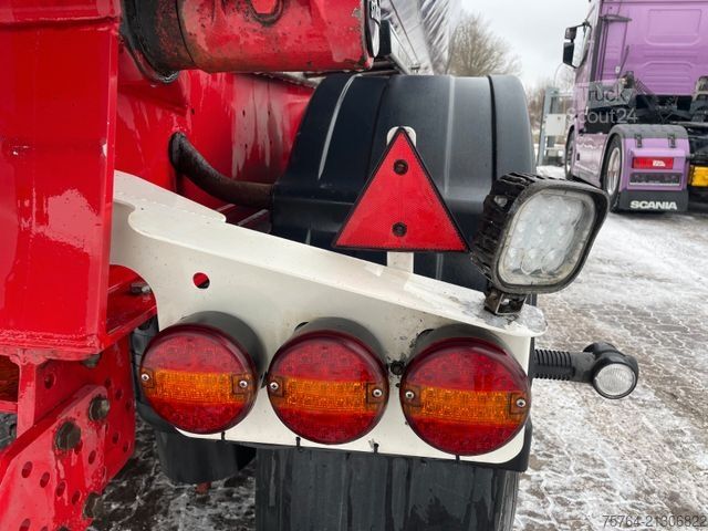 Polpriklopnik kiper STAS 56m³ Stahlkipper /Hardox/2x Liftachse/Rüttler