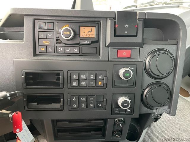 Tre-sidet tipbil RENAULT C480/Meiller Kipper/Bordmatik/AP-Achsen/Blatt