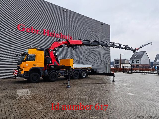 Autokrāna kravas automašīna Volvo FMX 500 8x6 Fassi F1650 RA.2.28 8 x Hydr. Jip 6...