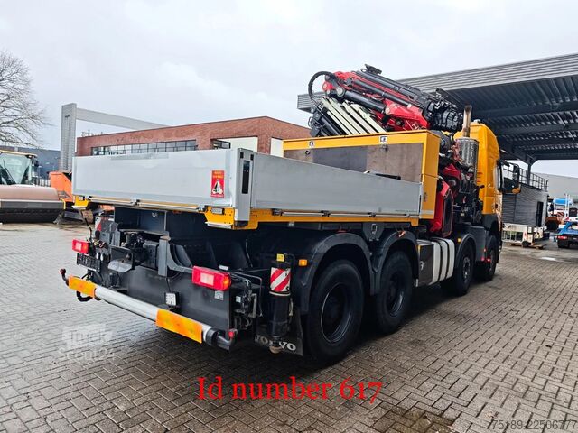Autokrāna kravas automašīna Volvo FMX 500 8x6 Fassi F1650 RA.2.28 8 x Hydr. Jip 6...
