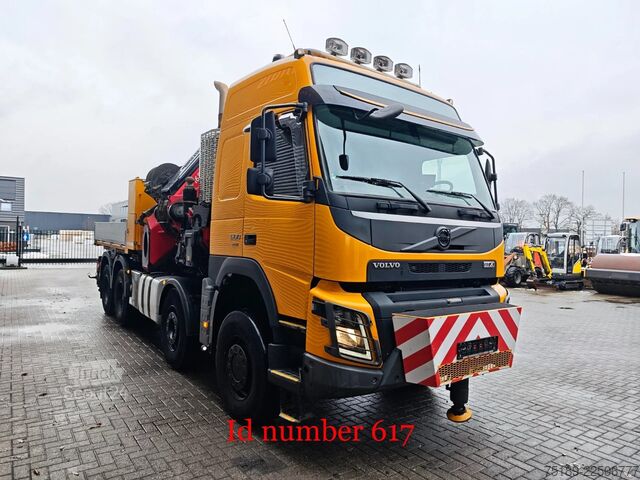Autokrāna kravas automašīna Volvo FMX 500 8x6 Fassi F1650 RA.2.28 8 x Hydr. Jip 6...