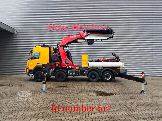 Autokrāna kravas automašīna Volvo FMX 500 8x6 Fassi F1650 RA.2.28 8 x Hydr. Jip 6...