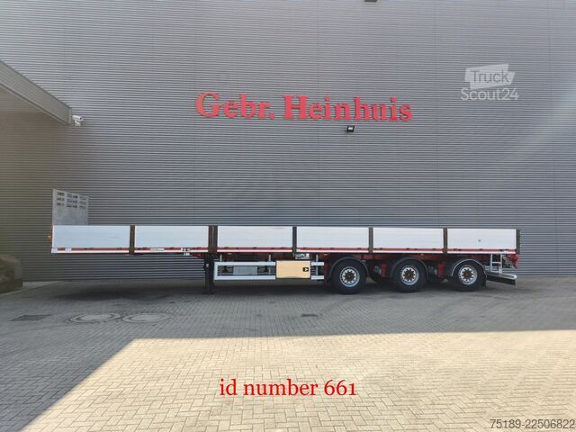 Platform trailer Faymonville F-S43-1A1Y 5.75m Extendable Powersteering!