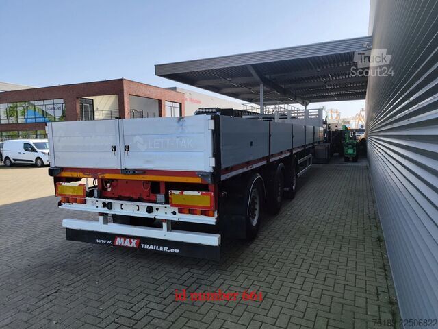Platform trailer Faymonville F-S43-1A1Y 5.75m Extendable Powersteering!