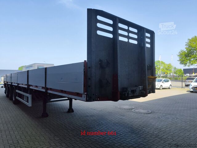 Platform trailer Faymonville F-S43-1A1Y 5.75m Extendable Powersteering!
