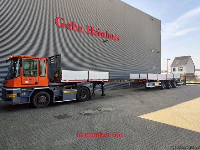 Platform trailer Faymonville F-S43-1A1Y 5.75m Extendable Powersteering!