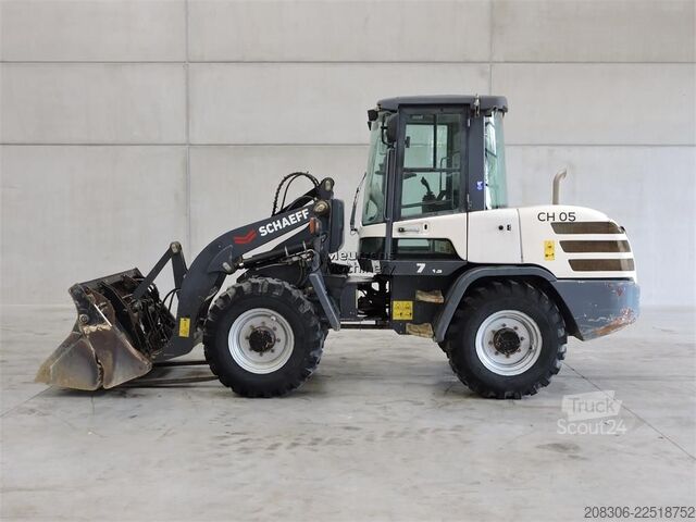 Încărcător pe roți TEREX TL70 + Fork
