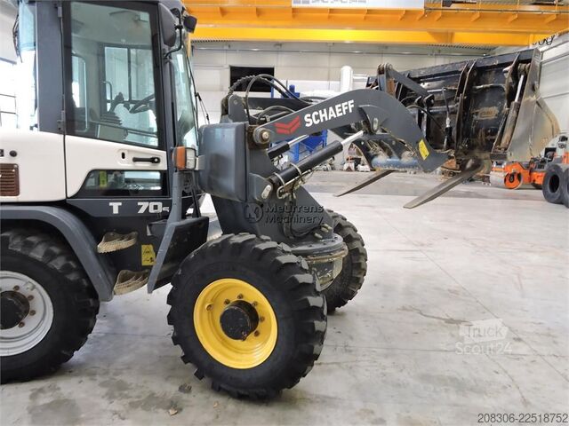 Încărcător pe roți TEREX TL70 + Fork