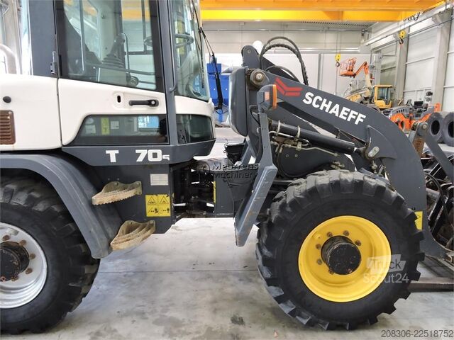 Ratinis krautuvas TEREX TL70 + Fork