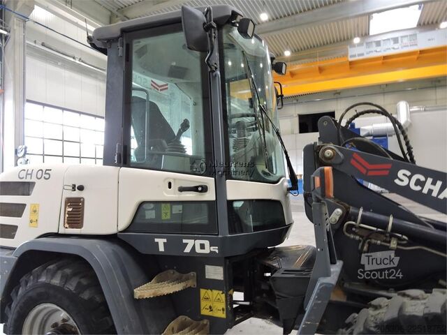 Ratinis krautuvas TEREX TL70 + Fork