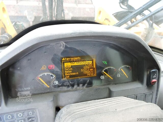 Ratinis krautuvas VOLVO L120F Sw/3rd function
