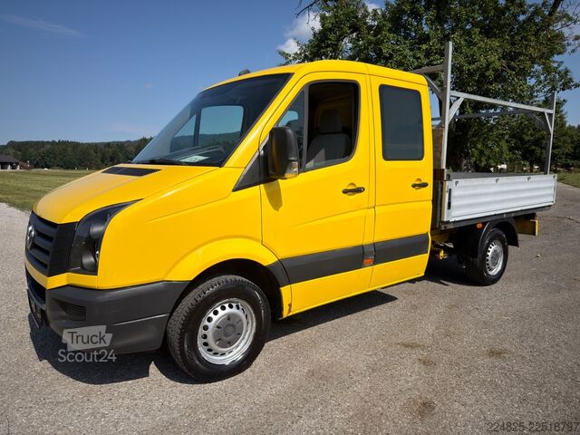 Pick-up furgonas VW CRAFTER DK PRITSCHENWAGEN*2011*TÜV*EURO5*7SITZE*