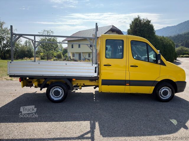 Pick-up furgonas VW CRAFTER DK PRITSCHENWAGEN*2011*TÜV*EURO5*7SITZE*