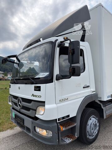 Dėžinis sunkvežimis MERCEDES-BENZ ATEGO 1224 KOFFERAUFBAU+LBW*2014*EURO5*